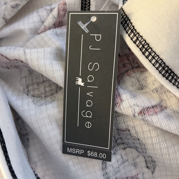 PJ Salvage Womens Pajama Lounge‎ Sleep Jogger Pants French Bulldogs Large - Picture 4 of 9